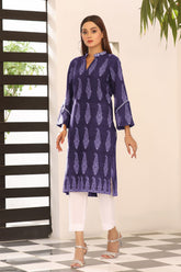 Stitched Self Jacquard Shirt DR-2298 KHAS STORES